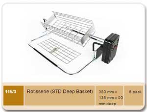 Deep Basket Rotisserie
